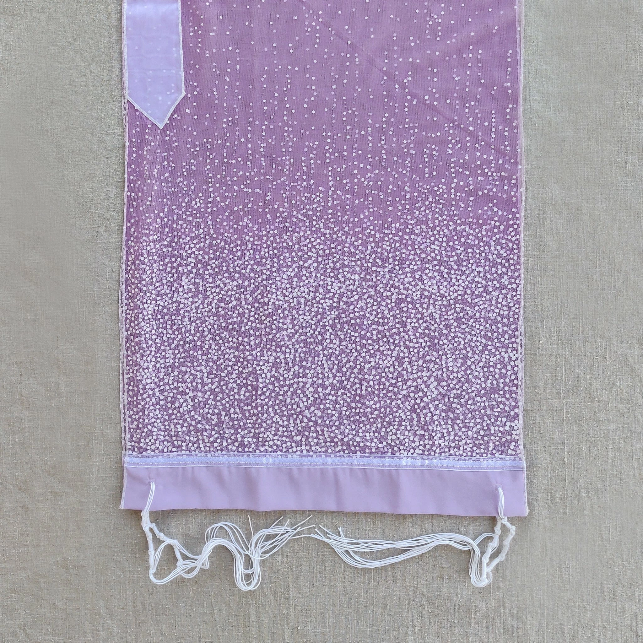 Gabrieli Tallit Gabrieli Tallits Lady Gabrieli - Tulle Tallit - Purple Glitter