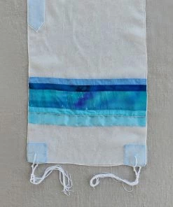Gabrieli Tallit Lady Gabrieli - Voile Tallit - Blue And Turquoise