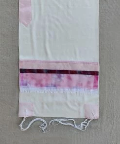 Gabrieli Tallit Gabrieli Tallits Lady Gabrieli - Viscose Tallit - Pink Glliter