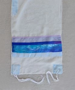 Gabrieli Tallit Lady Gabrieli - Voile Tallit - Purple Glitter