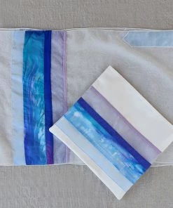 Gabrieli Tallit Lady Gabrieli - Voile Tallit - Purple Glitter