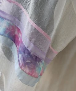 Gabrieli Tallit Lady Gabrieli - Voile Tallit - Pink And Purple