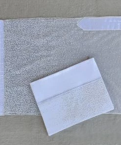 Gabrieli Tallit Lady Gabrieli - Tulle Tallit - White Glitter Gabrieli Tallits