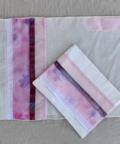 Gabrieli Tallit Gabrieli Tallits Lady Gabrieli - Voile Tallit - Pink Glitter