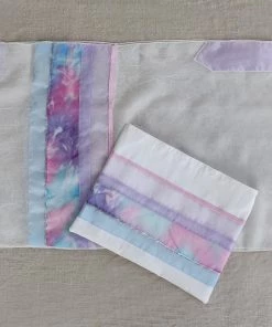 Gabrieli Tallit Lady Gabrieli - Voile Tallit - Pink And Purple