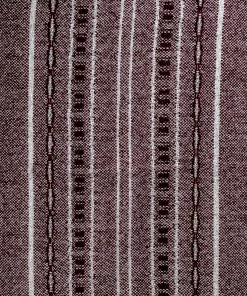 Gabrieli Tablecloths - Classic Design - Bordeaux Background With Silver