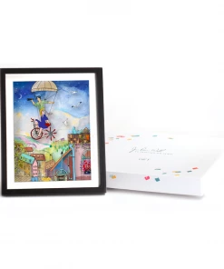 Jean-Pierre Weill Art & Judaica Flying High With You - Petite