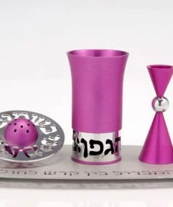Agayof Art & Judaica Havdalah Set