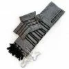 Gabrieli Tallit Gabrieli Tallits Gabrieli Premium - Wool Tallit - Black, White & Silver On Gray