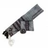 Gabrieli Tallit Gabrieli Tallits Gabrieli Premium - Wool Tallit - Purples & Silver On Gray