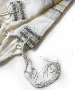 Gabrieli Tallit Gabrieli Premium - Wool Tallit - Gold & Silver Gabrieli Tallits