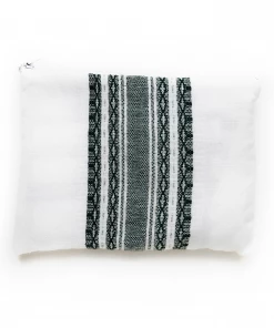 Gabrieli Tallit Gabrieli Tallits Samuel - Wool Tallit - Dark Green And Silver