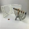 Ido Drukker Compact Menorah Art & Judaica