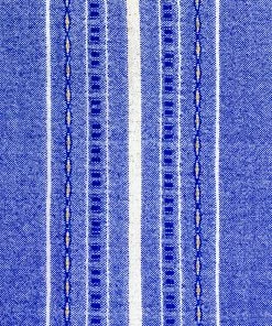 Gabrieli Tablecloth - Classic Design - Blue Background With Gold And Silver Home & Special Occasions