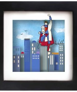 Jean-Pierre Weill Art & Judaica Medical Superhero M - Mini