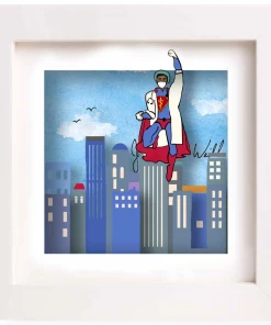 Jean-Pierre Weill Art & Judaica Medical Superhero M - Mini