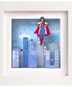 Jean-Pierre Weill Art & Judaica Medical Superhero F - Mini