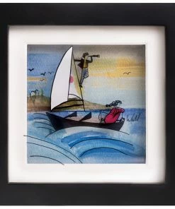 Jean-Pierre Weill Sailing - Mini Art & Judaica