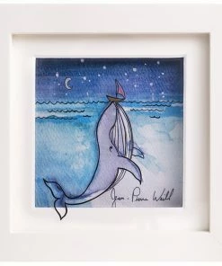 Jean-Pierre Weill Whale - Mini Art & Judaica
