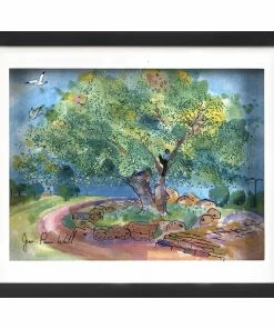 Jean-Pierre Weill Lone Oak Tree - Petite Art & Judaica
