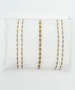 Gabrieli Tallit Perach - Wool Tallit - Gold Stripes