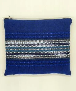 Gabrieli Tallit Gabrieli Tallits Gabrieli Premium - Wool Tallit - Shades Of Blue With Silver On Blue