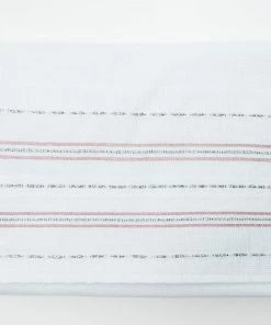 Gabrieli Tallit Elia - Silk Tallit - Pink And Silver On White Gabrieli Tallits