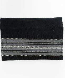 Gabrieli Tallit Elia - Silk Tallit - Gray With Gold On Black