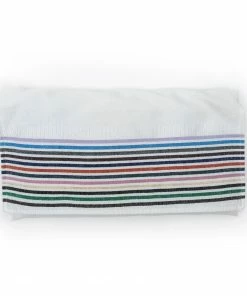 Gabrieli Tallit Josef - Silk Tallit - 12 Stripes On White