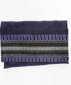 Gabrieli Tallit Elia - Silk Tallit- Gray With Gold On Purple