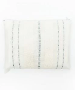 Gabrieli Tallit Perach - Wool Tallit - Silver Stripes On Off-White Gabrieli Tallits