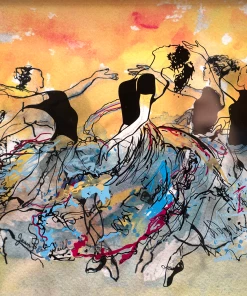 Jean-Pierre Weill Art & Judaica Ballet Class - Petite