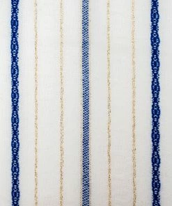 Gabrieli Tablecloths - Classic Design - Blue And Gold On White Home & Special Occasions