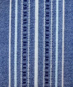 Gabrieli Home & Special Occasions Tablecloth - Classic Design - Blue Background With Silver