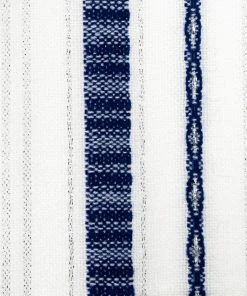 Gabrieli Home & Special Occasions Tablecloths - Bold Design - Blue And Silver On White