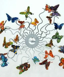 D. Gerstein Butterflies Forever Fruit Bowl Art & Judaica