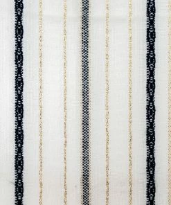 Gabrieli Home & Special Occasions Tablecloths - Classic Design - Black And Gold On White