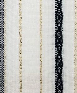 Gabrieli Home & Special Occasions Tablecloths - Classic Design - Black And Gold On White