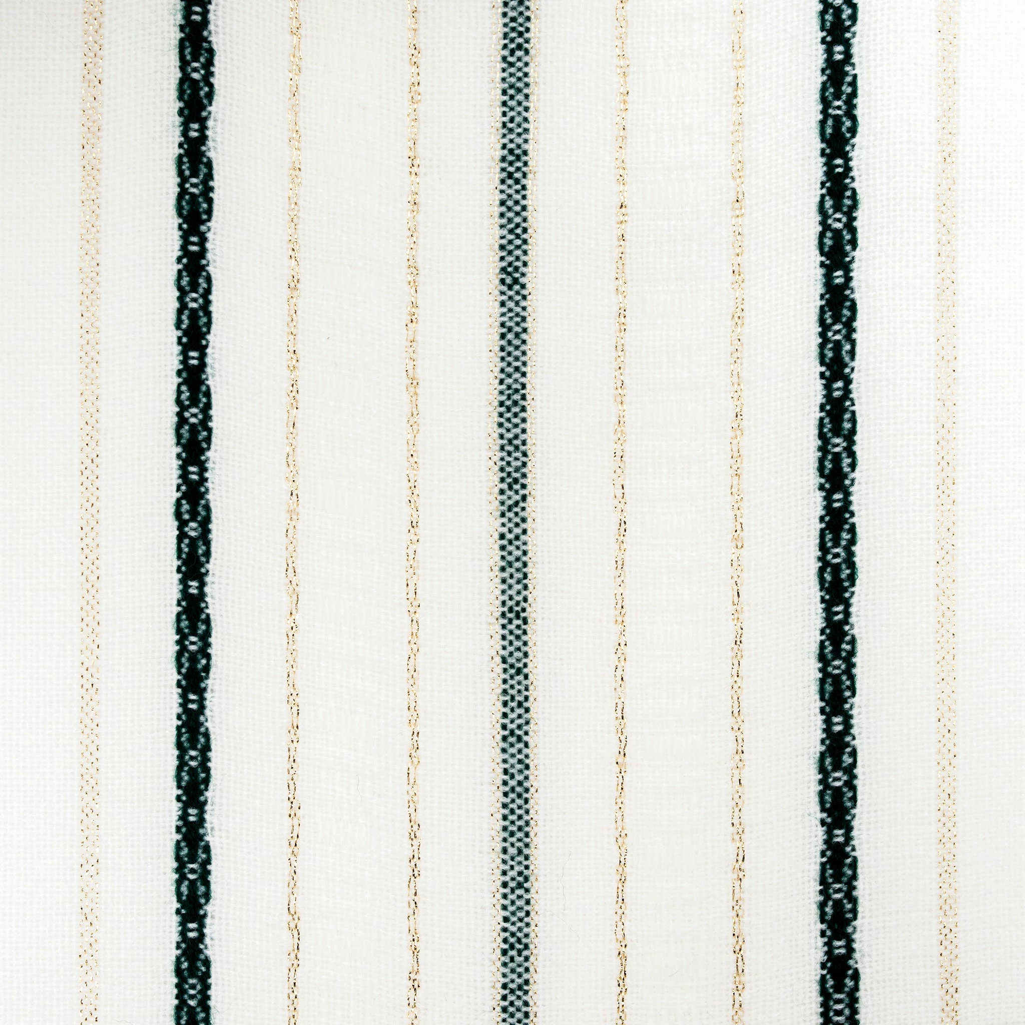 Gabrieli Tablecloths - Classic Design - Dark Green And Gold On White