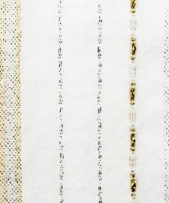 Gabrieli Home & Special Occasions Tablecloths - Classic Design - Silver And Gold On White