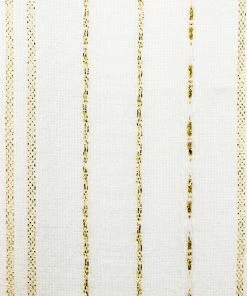 Gabrieli Tablecloths - Classic Design - Gold On White Home & Special Occasions