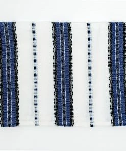 Gabrieli Tallit Ruth - Wool Tallit - Blue And Black With Silver