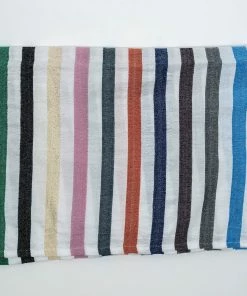 Gabrieli Tallit Josef - Silk Tallit - 12 Stripes On White