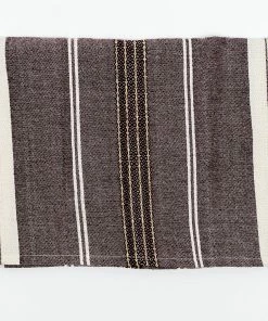 Gabrieli Tallit Gabrieli Tallits Elia - Cotton Tallit - Bordeaux With Gold On Off-White