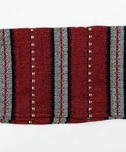 Gabrieli Tallit Ruth - Wool Tallit - Black And Gray With Gold On Red Gabrieli Tallits