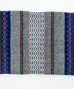 Gabrieli Tallit Gabrieli Tallits Elia - Wool Tallit - Grey On Blue