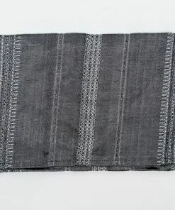 Gabrieli Tallit Gabrieli Tallits Elia - Silk Tallit - Silver On Gray