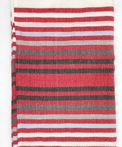 Gabrieli Tallit Ron - Wool Tallit - Red And Black Stripes Gabrieli Tallits