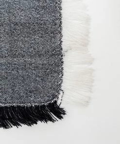 Gabrieli Home & Special Occasions Tablecloths - Classic Design - Black Background With Silver