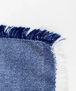 Gabrieli Tablecloth - Classic Design - Blue Background With Gold And Silver Home & Special Occasions